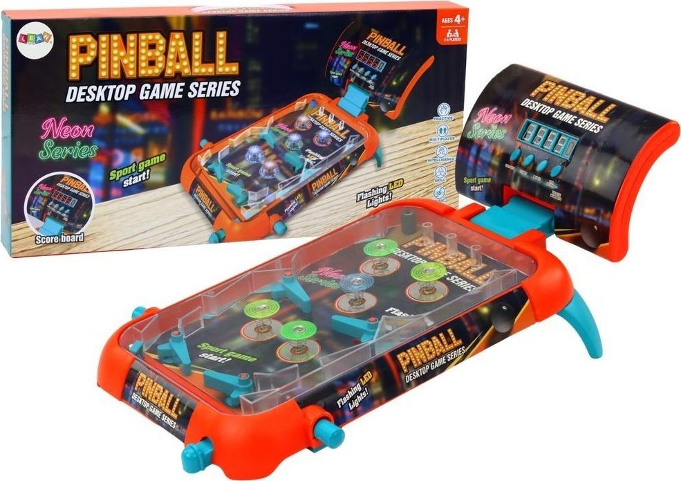 LeanToys Pinball z ledowymi | 5905991027881