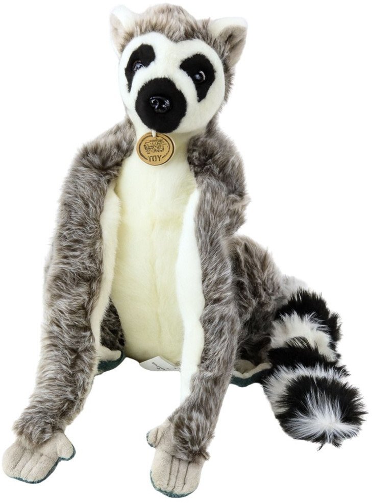 LeanToys    LEMUR 27CM  ŁAPKI NA RZEPY