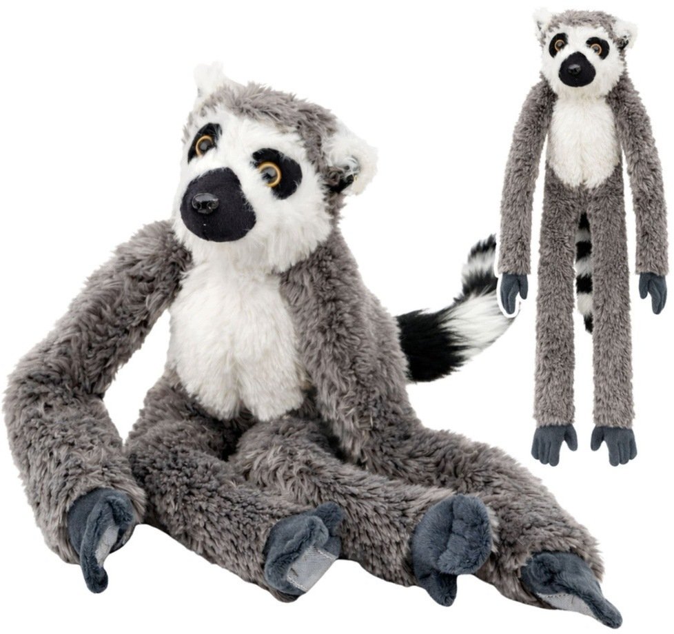LeanToys Lemur Łapki Z Rzepami Do