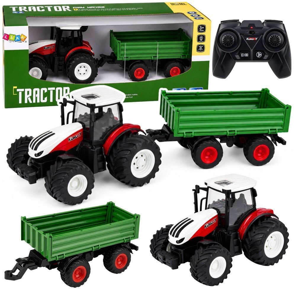 LeanToys Rolniczy Z Wywrotką 1:24 (29732)