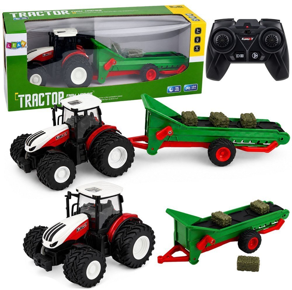 LeanToys  Rolniczy Z Taśmociągiem   RC bele