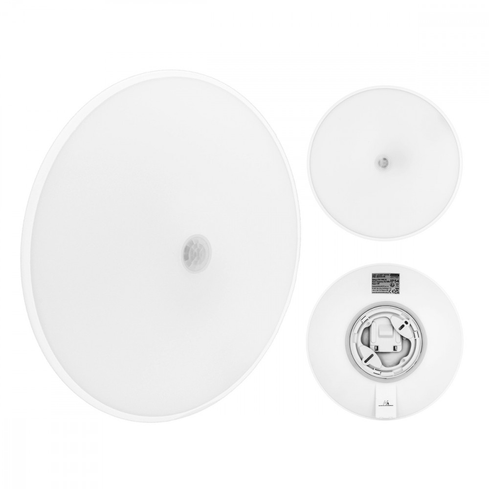 Maclean LED Ceiling Light with PIR