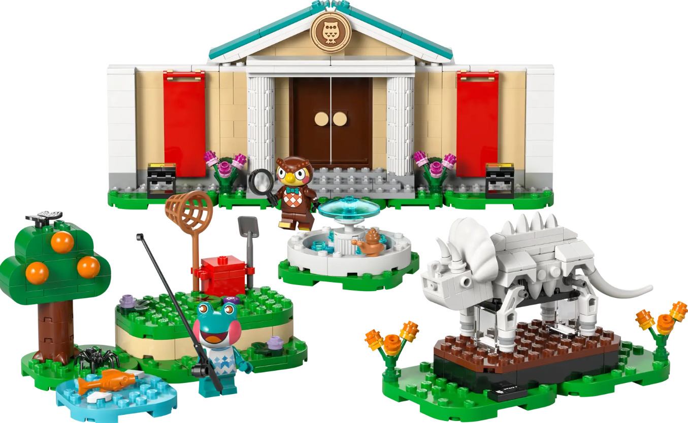 LEGO Animal Crossing Blathers i muzealna
