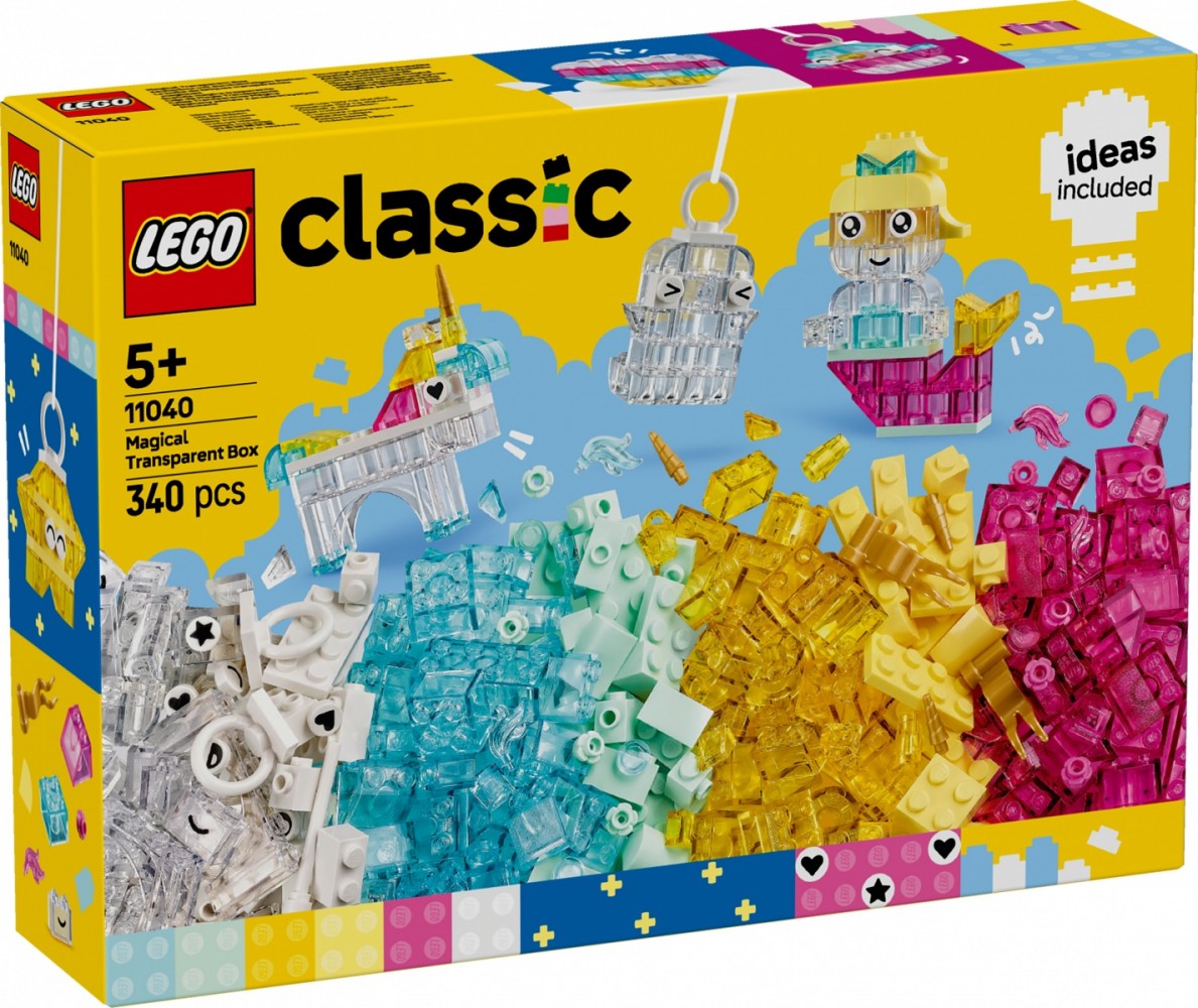 LEGO CLASSIC 11040 Magical Transpanent Box
