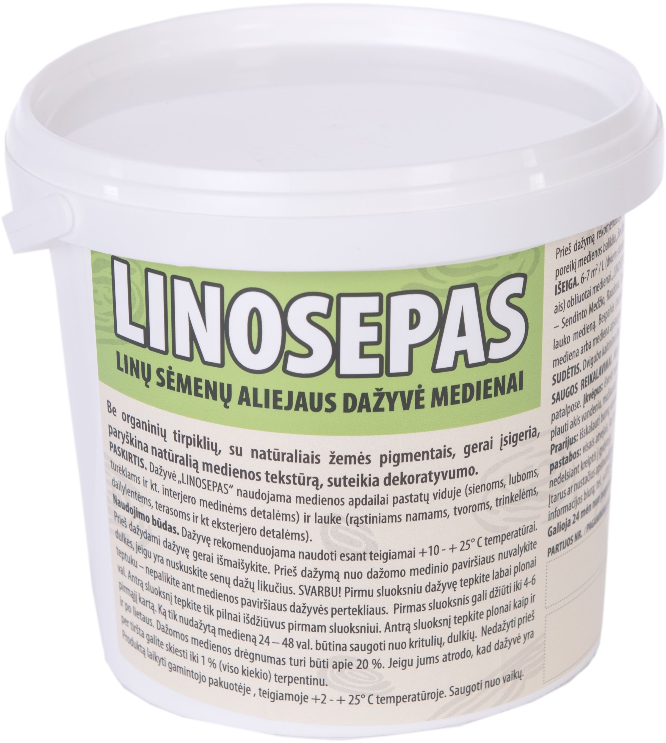 LEGO FINISHING AGENT LINOSEPAS COLORLESS 5L