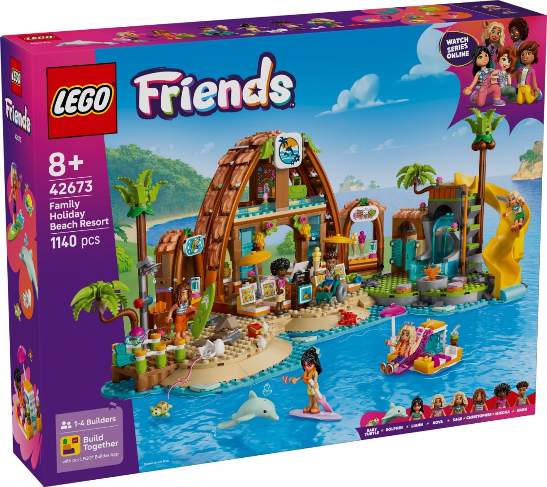 LEGO FRIENDS 42673 Family Vacation Beach