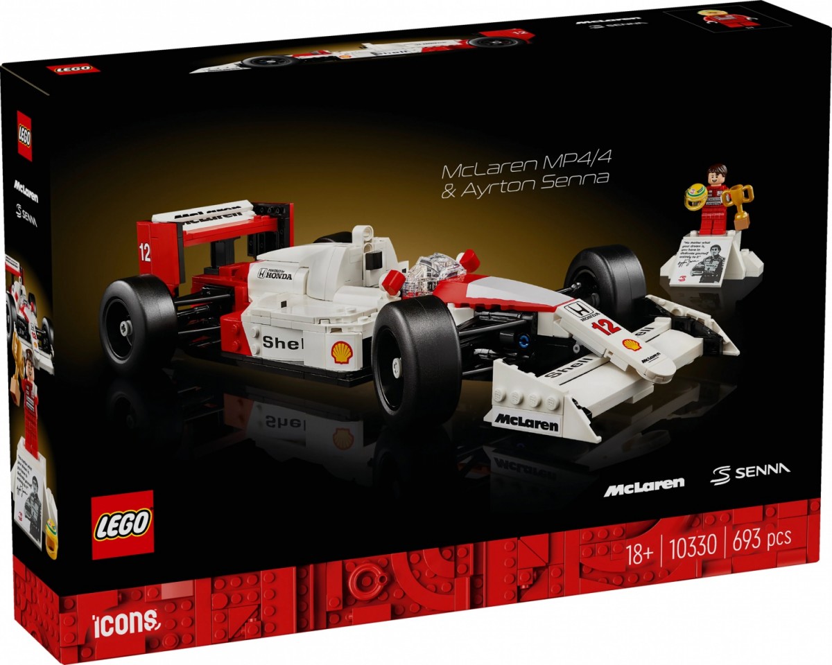 LEGO Icons McLaren MP4/4 i Ayrton