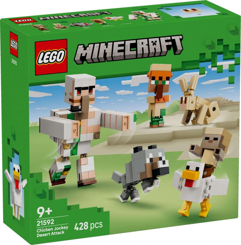 LEGO MINECRAFT 21592 Chicken Jockey Attack