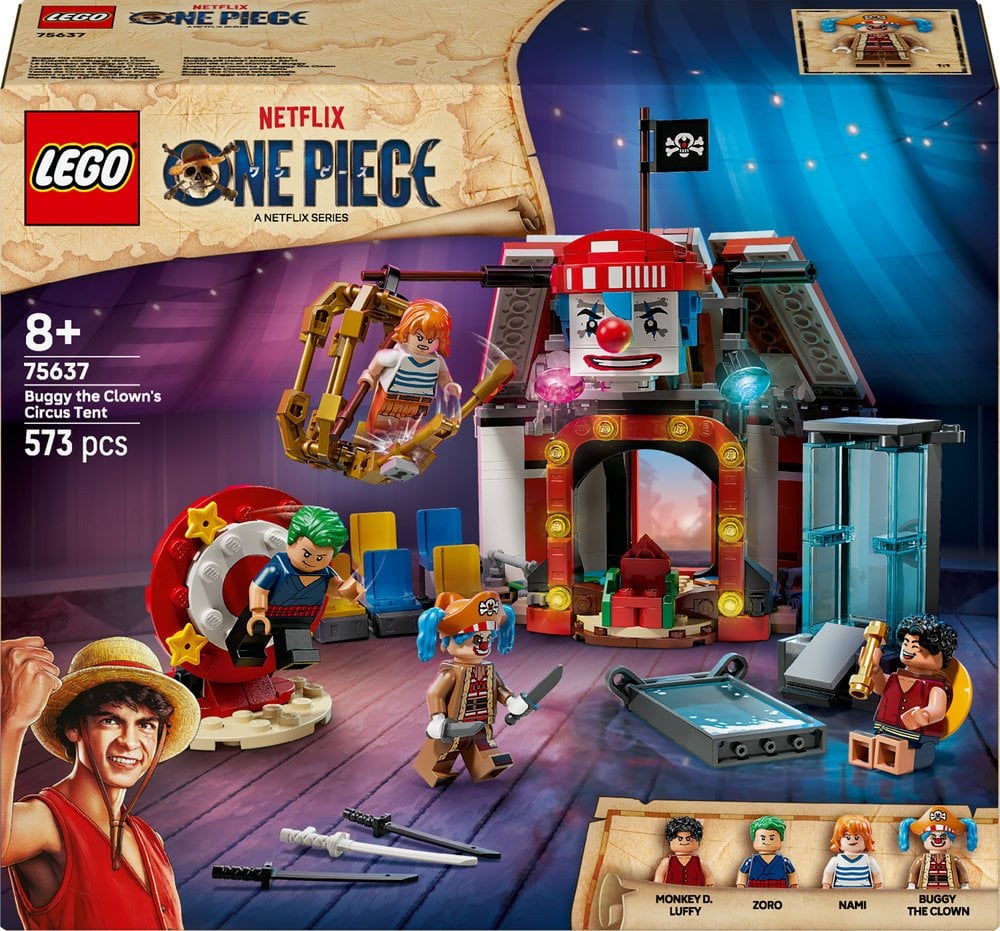LEGO One Piece  cyrkowy klauna Buggy`ego