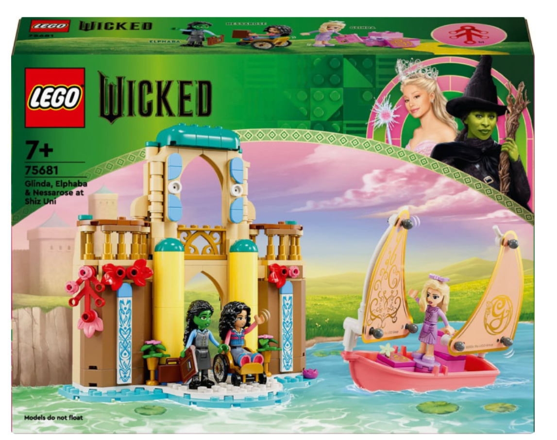 LEGO Wicked Glinda, Elphaba i roseShiz