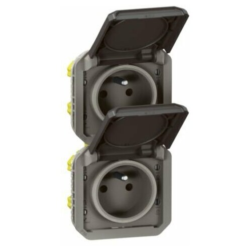 Legrand PLEXO 55 2x2P+Z pionowe mechanizm