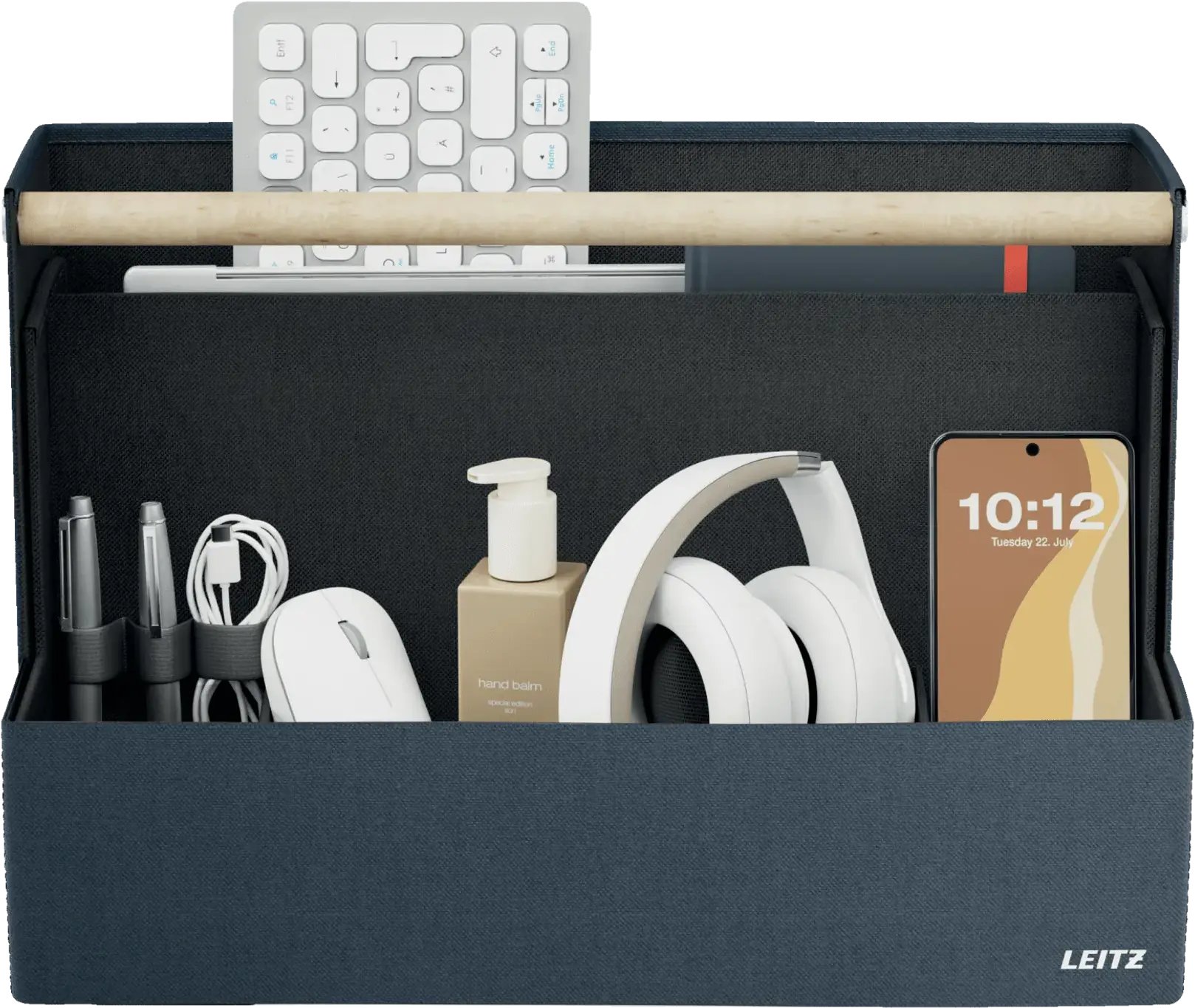 Leitz Fabric Portable Desk Organiser with
