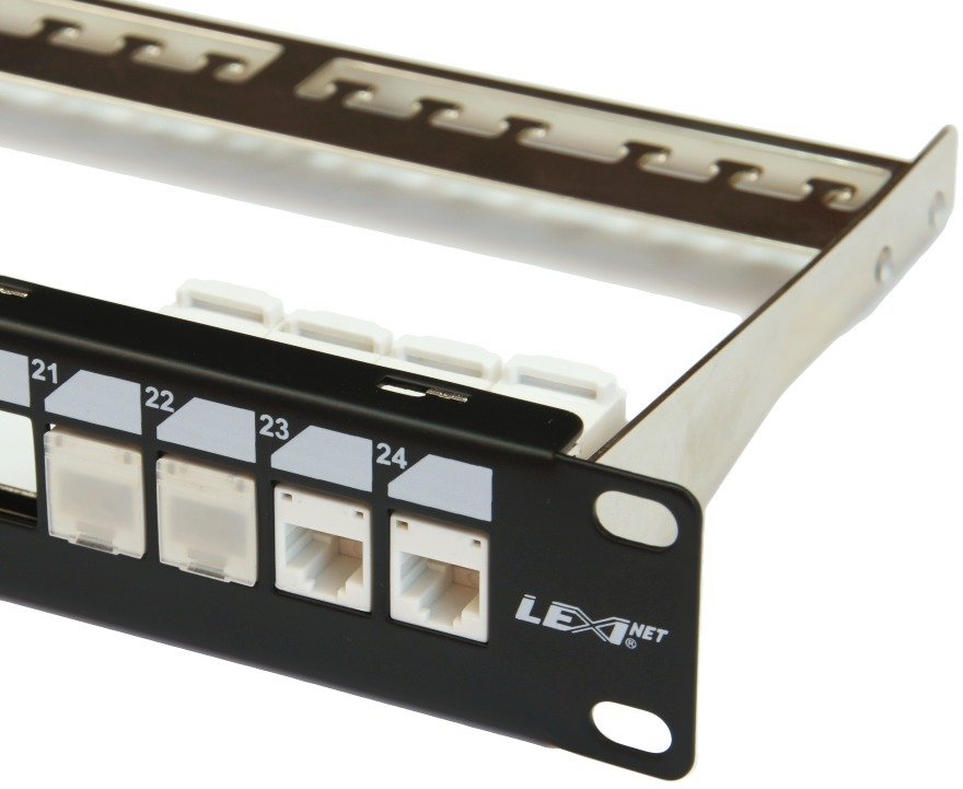 Lexi-NET 19"panel krosowy 24port, |