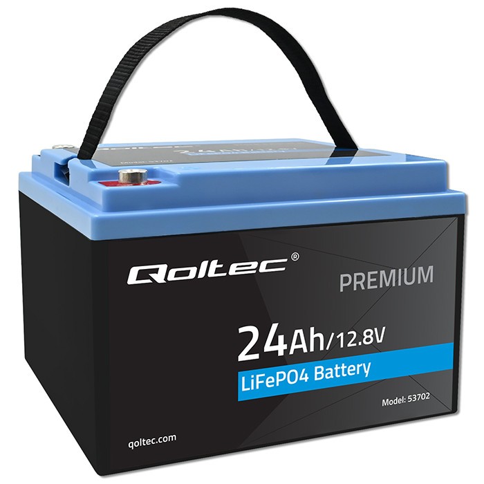 Qoltec LiFePO4 battery 12.8V, 24Ah