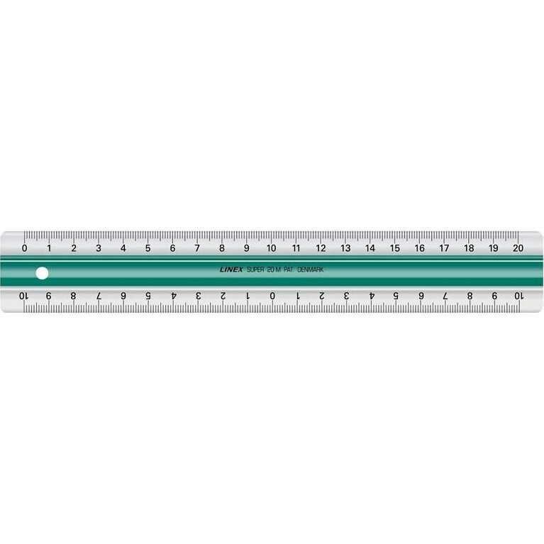 Linex Linex 100202515, Desk ruler, Acrylic