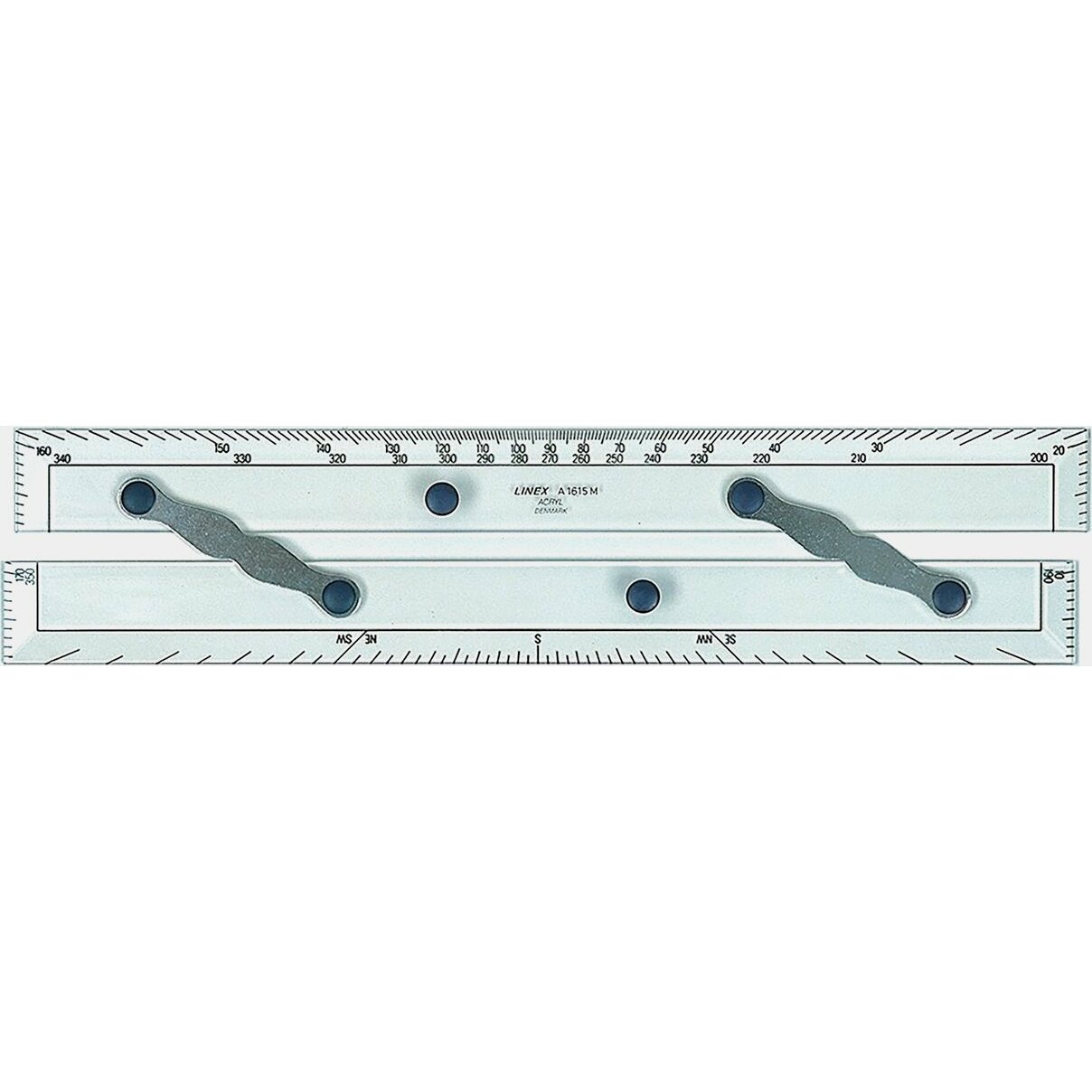 Linex parallel liniał A1615M 38cm transparent
