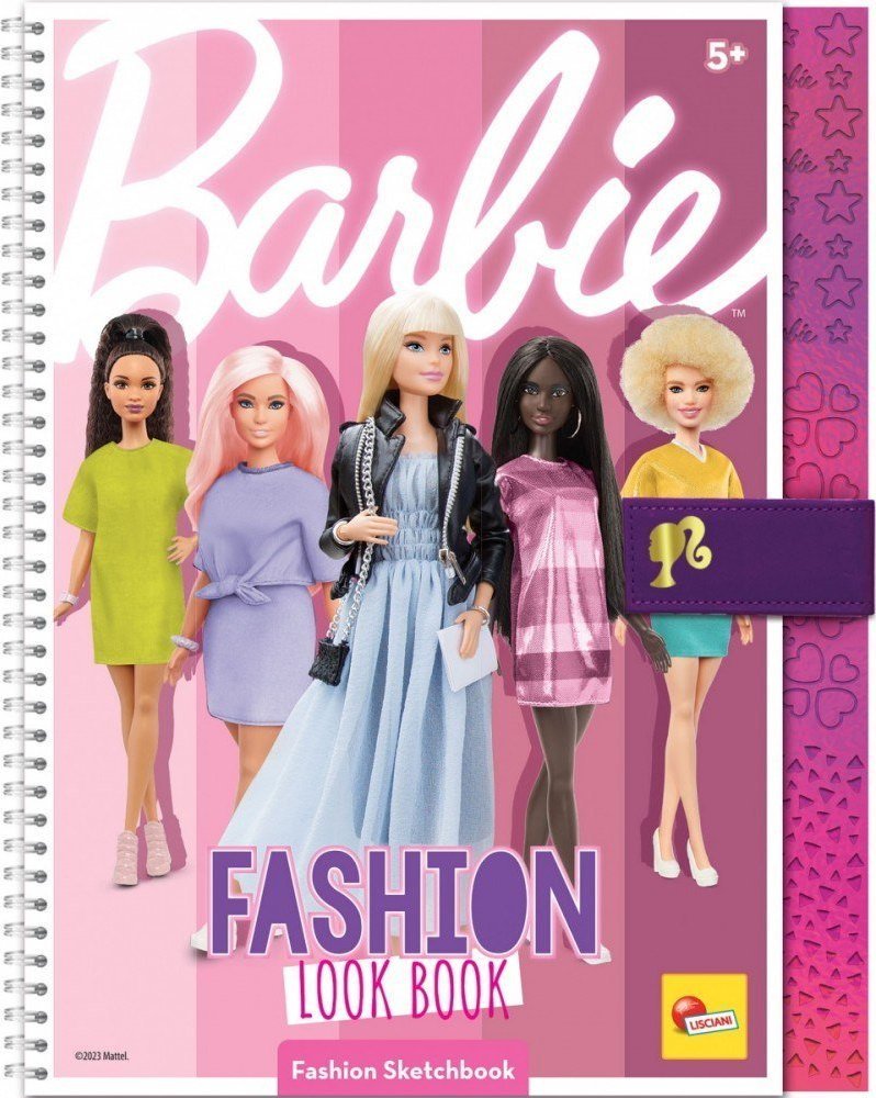 LISCIANI BARBIE SKETCH BOOK FASHION LOOK
