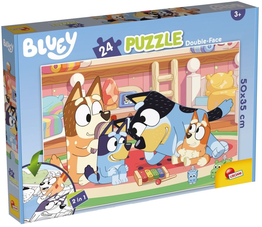 Lisciani Bluey puzzle DF PLUS 24