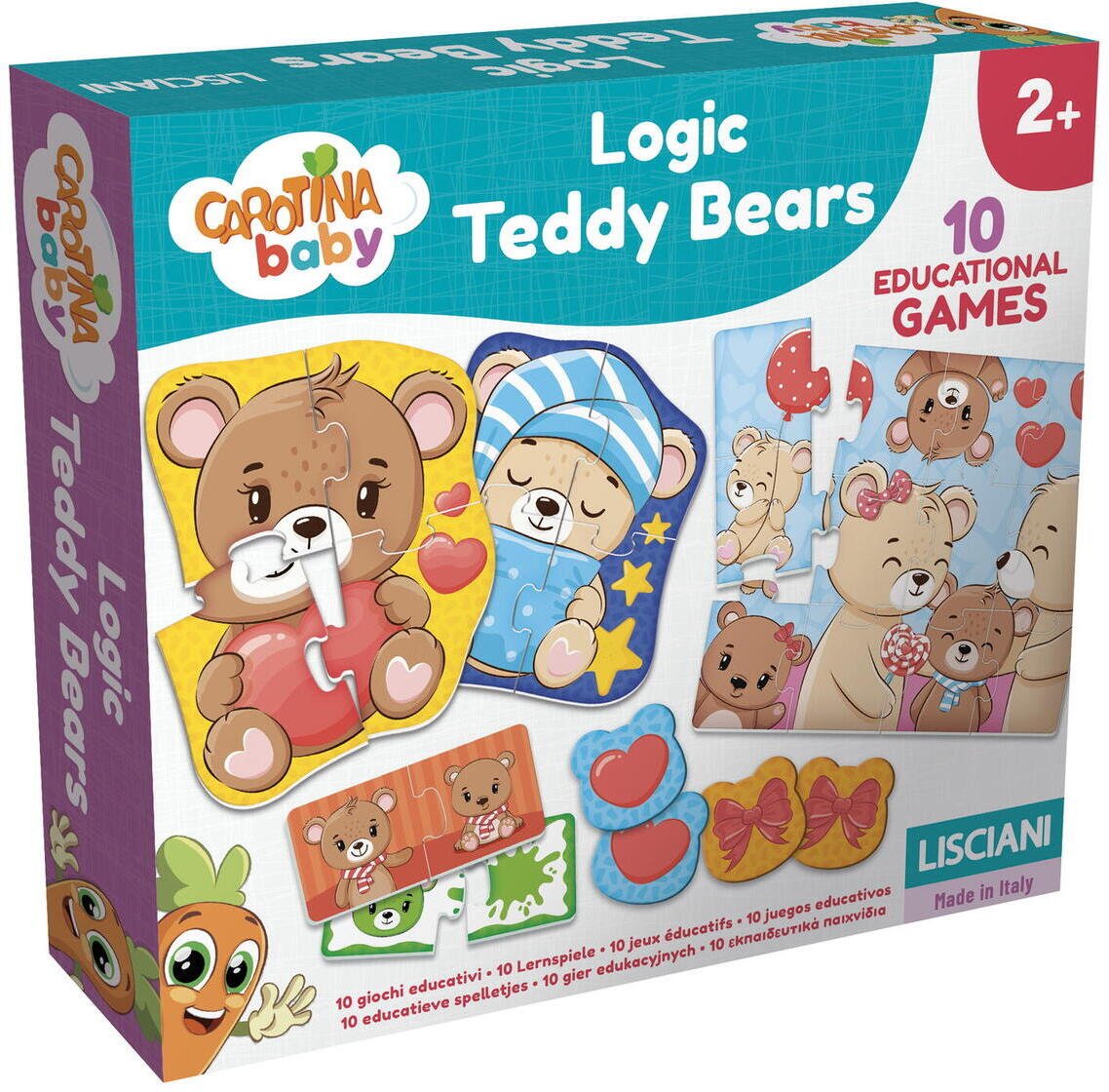 Lisciani Baby Logic Teddy Bears (304-119974)