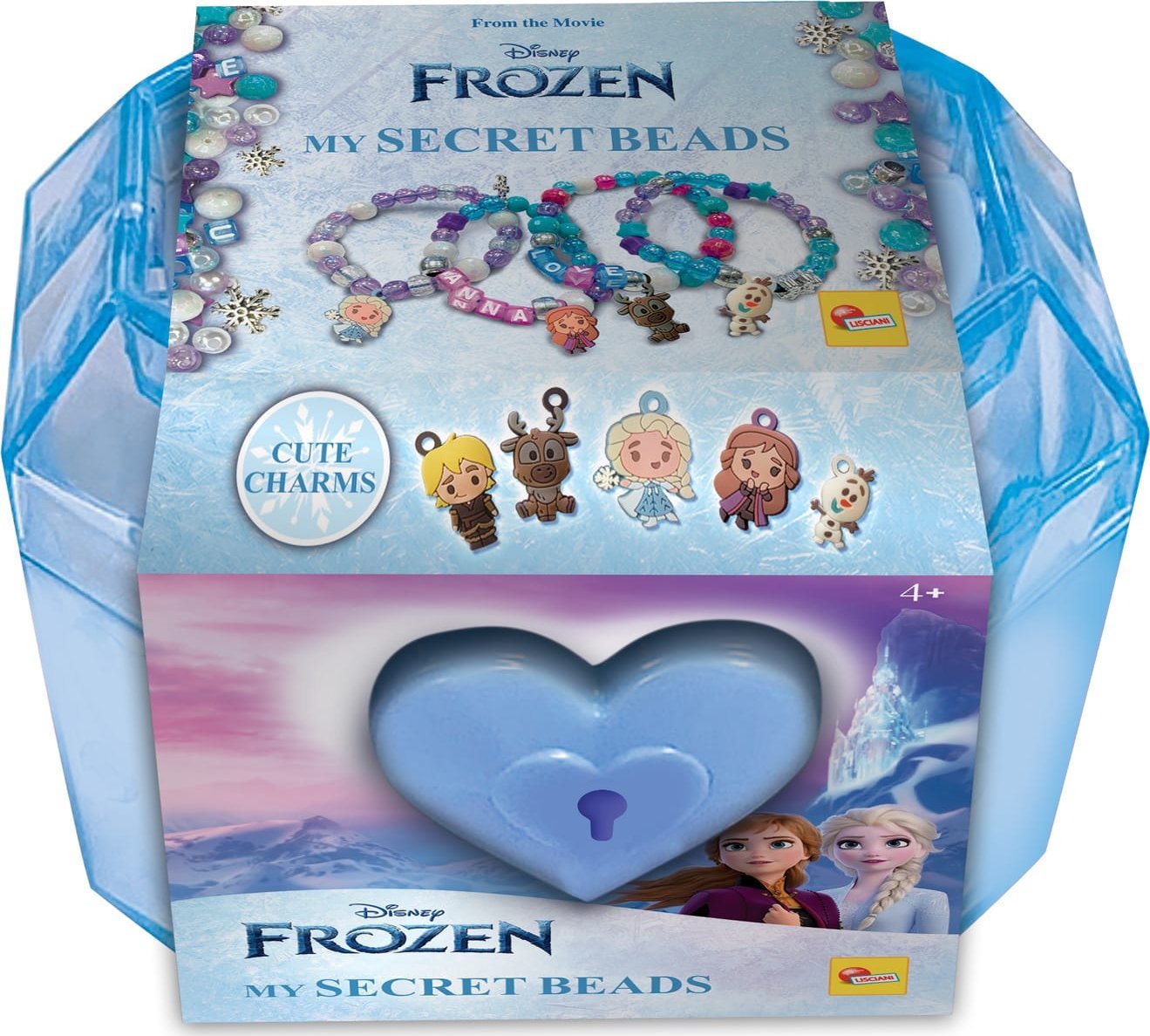 Lisciani LISCIANI FROZEN SZKATUŁKA Z BIŻUTERIĄ