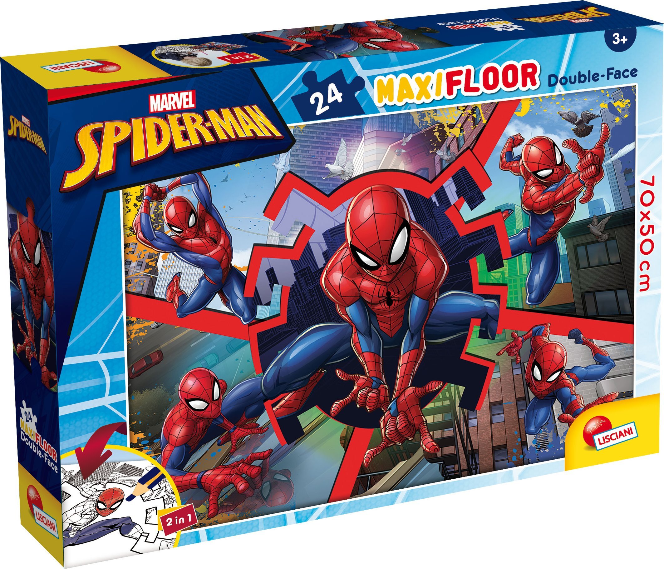 Lisciani LISCIANI MARVEL PUZZLE DF MAXI
