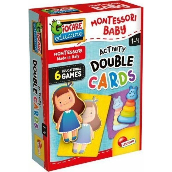 Lisciani LISCIANI MONTESSORI BABY ACTIVITY CARDS