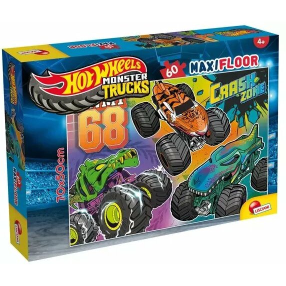 Lisciani LISCIANI PUZZLE HOT WHEELS MAXIFLOOR