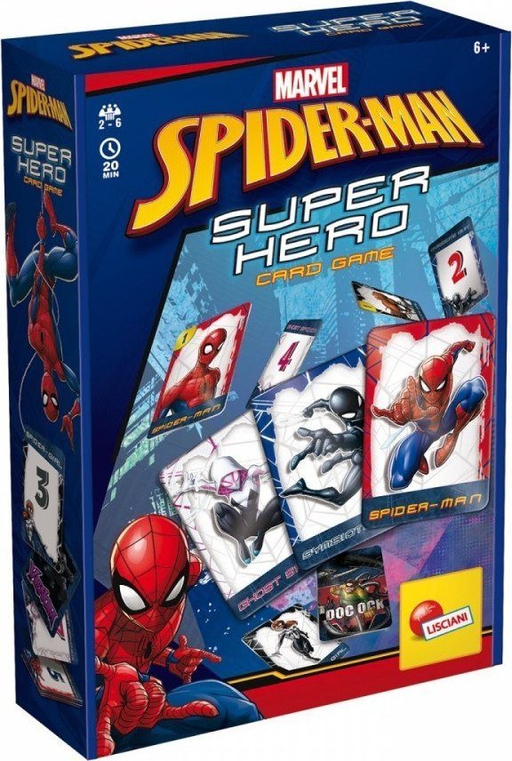 Lisciani LISCIANI SPIDERMAN CARDS GAMES |