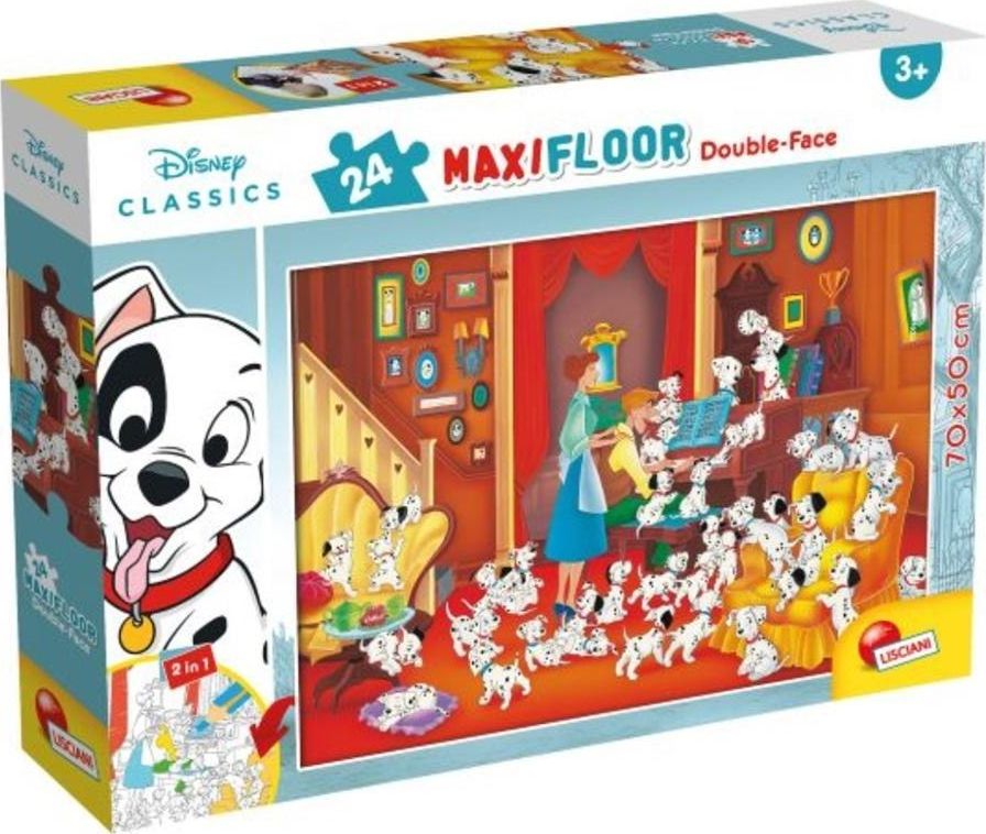 Lisciani Puzzle Maxi 24 Klasyka Disney