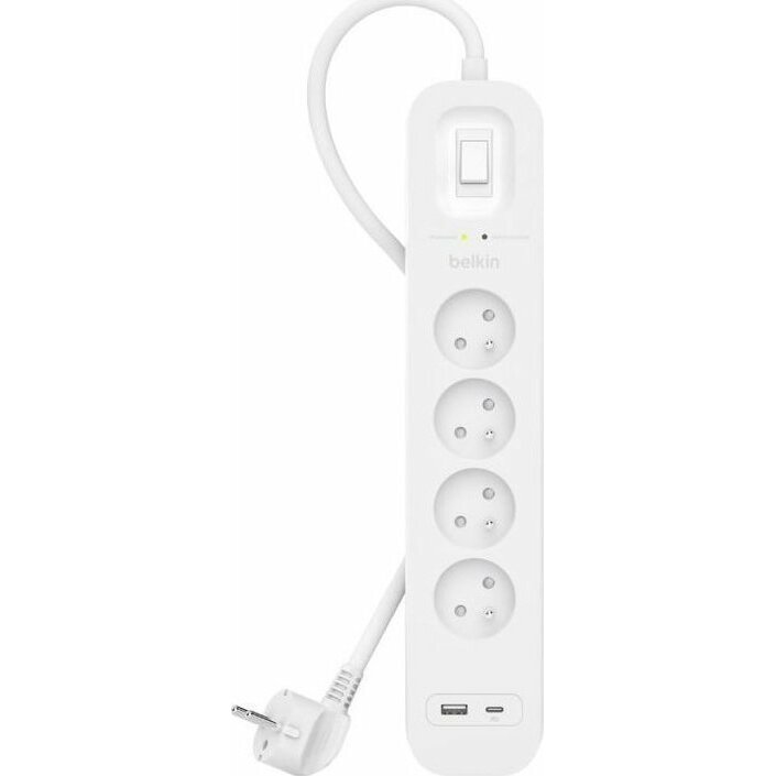 Zasilająca Belkin SurgePlus przeciwprzepięciowa 4 a