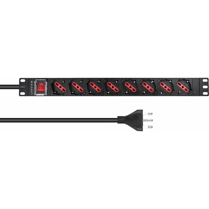 Zasilająca Lanview 8  2 m  (LVR-2MIT-SW-IT8)
