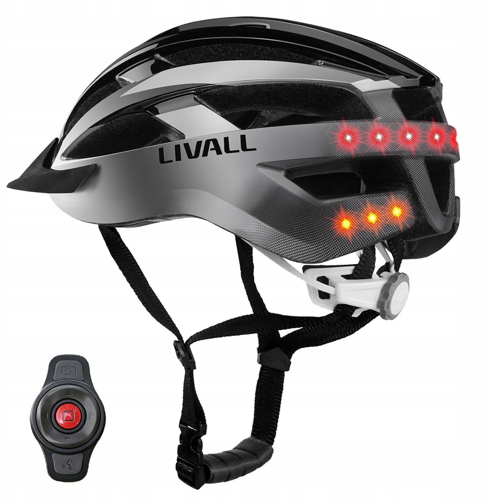 Livall MTB Bluetooth 58-62cm LED/SOS/Interkom  (LIV_156757)