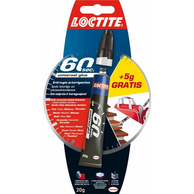 Loctite GLUE LOCTITE 60 SEC UNIVER