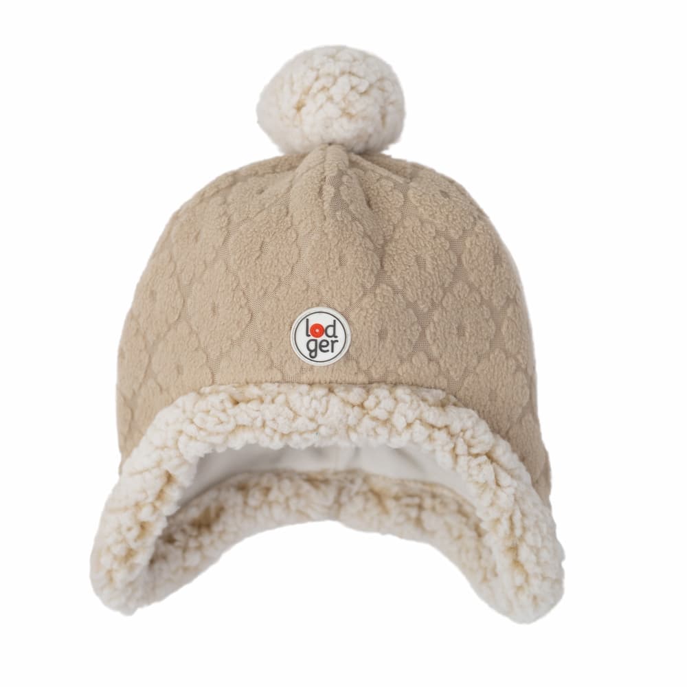 Lodger Hatter Folklore Fleece cepure, Beige
