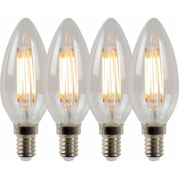 Lucide Transparentna żarówka E14 LED ciepła
