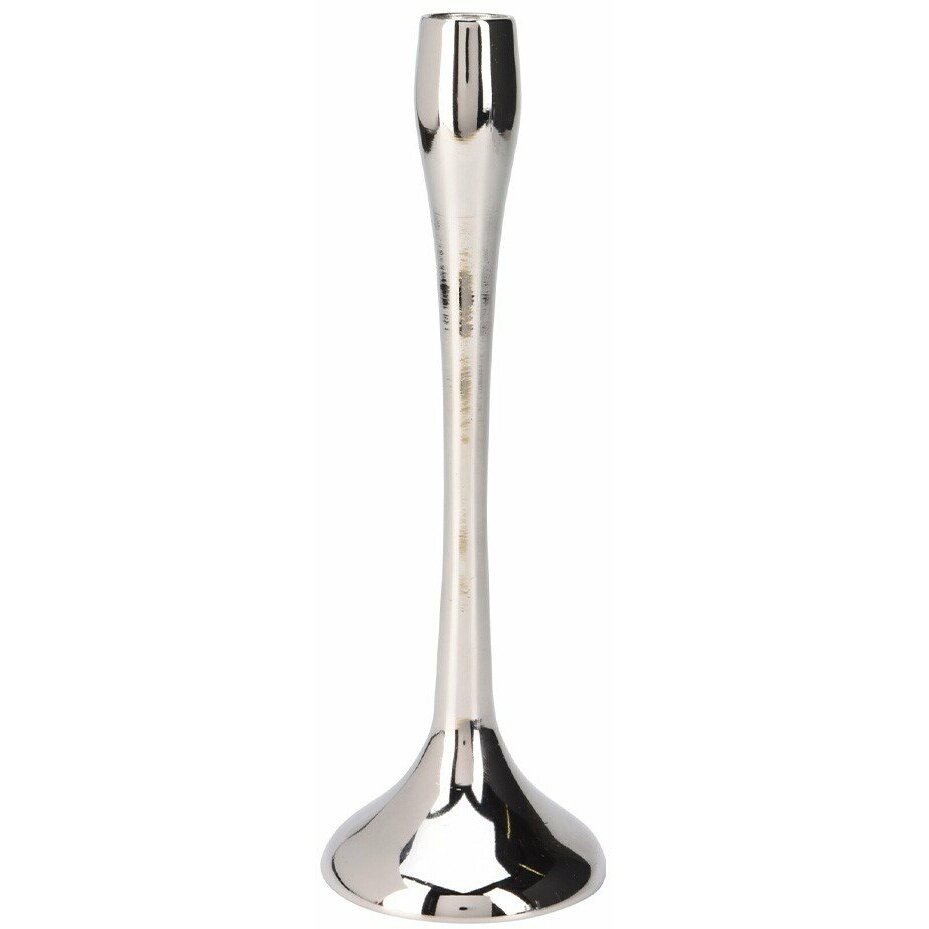 Lumarko Candle holder metallic silver H25
