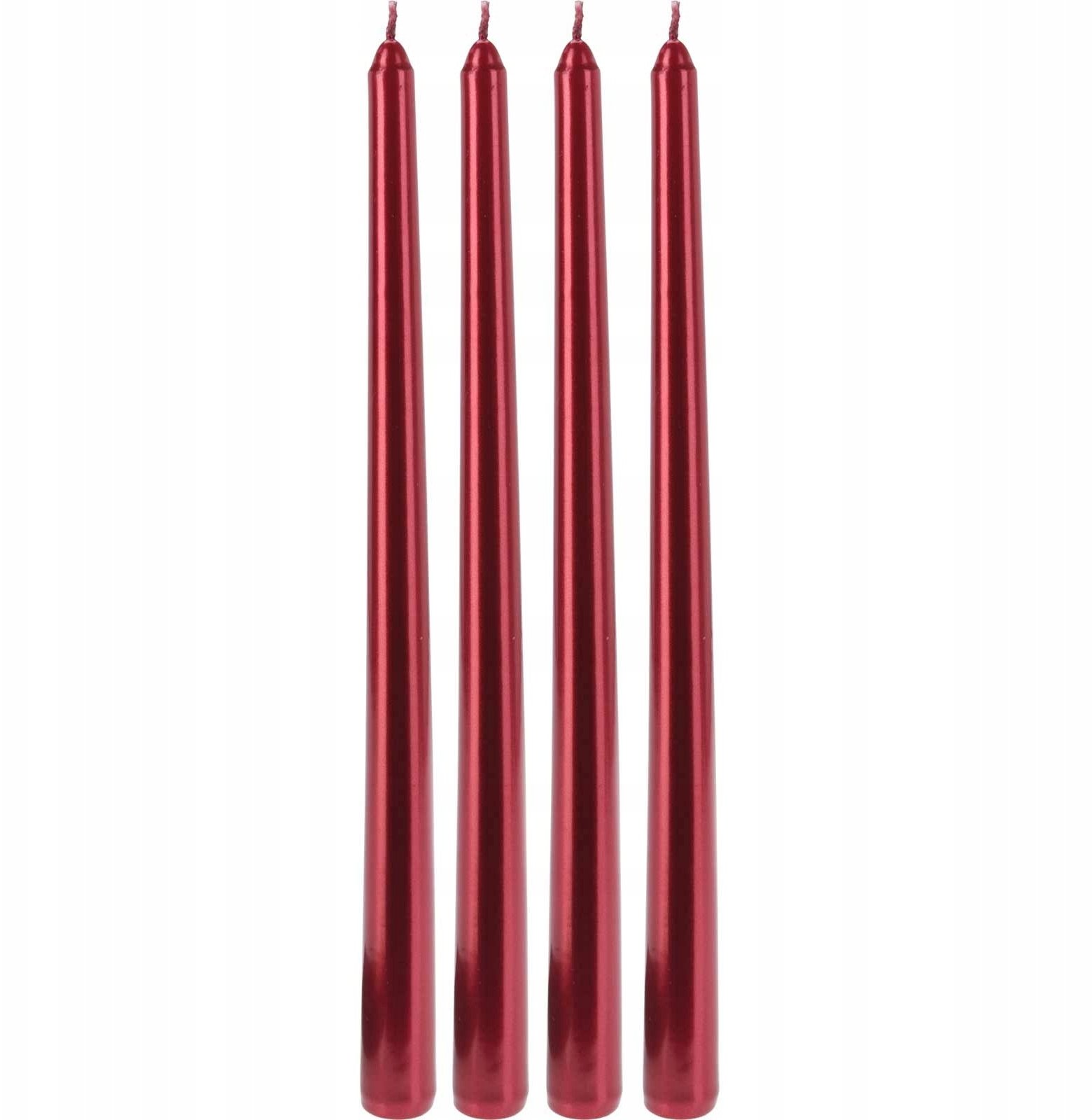 Lumarko Candles table red h30CM 4pcs