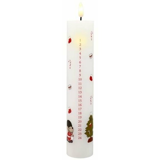 Lumarko Det Gamle Apotek Calendar candle