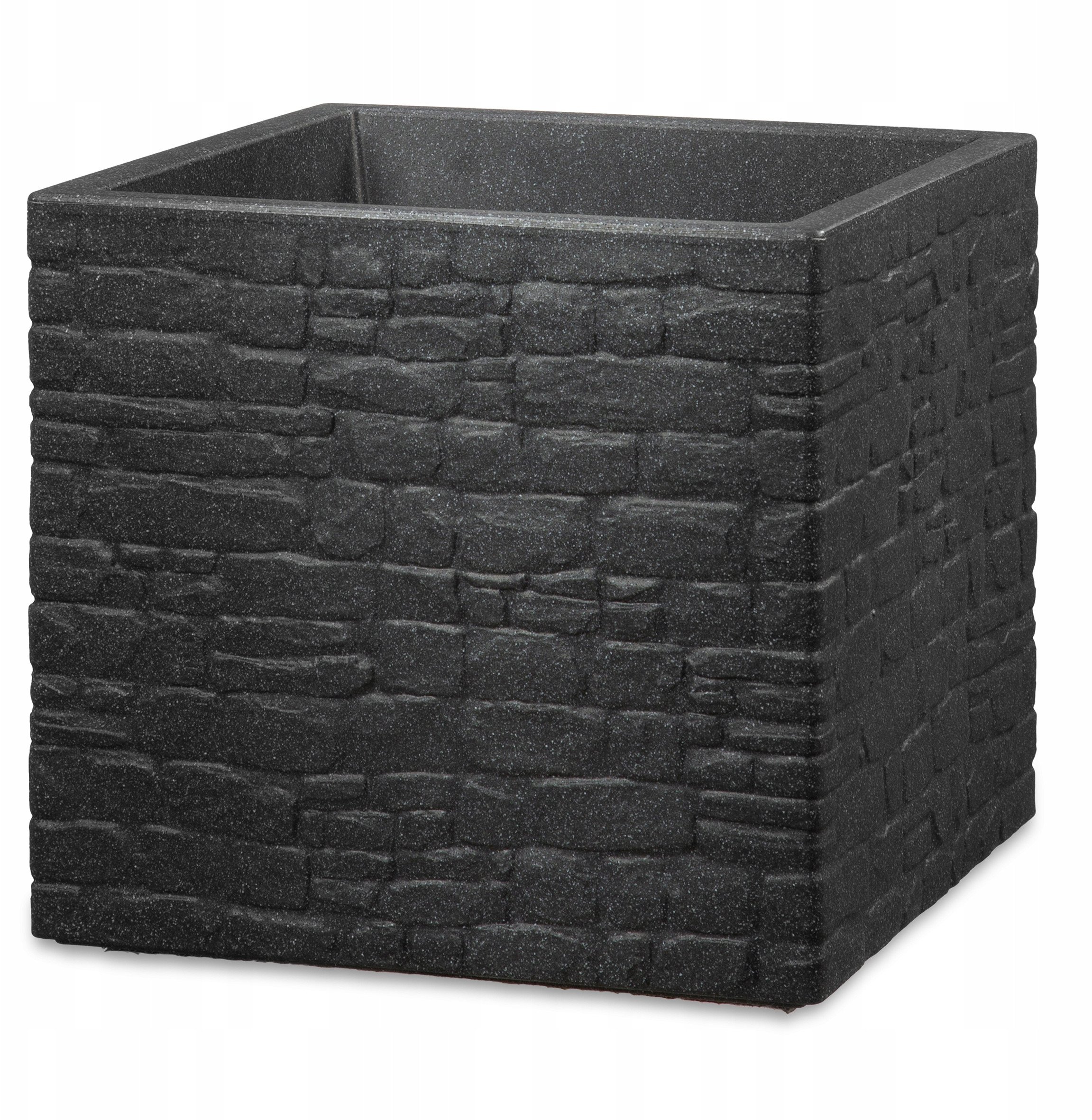 Lumarko FLOWERPOT PLASTIC 246/30 STONY BLACK