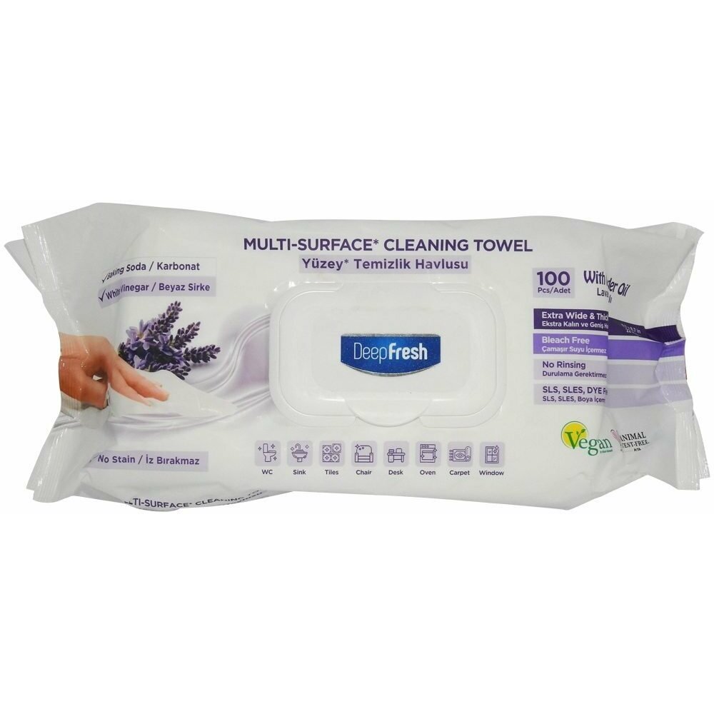 Lumarko Surf clean wipes Laven Deepfresh