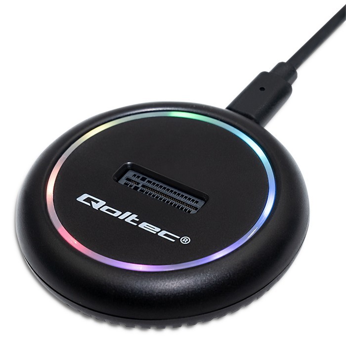 Qoltec M.2 SSD drive docking