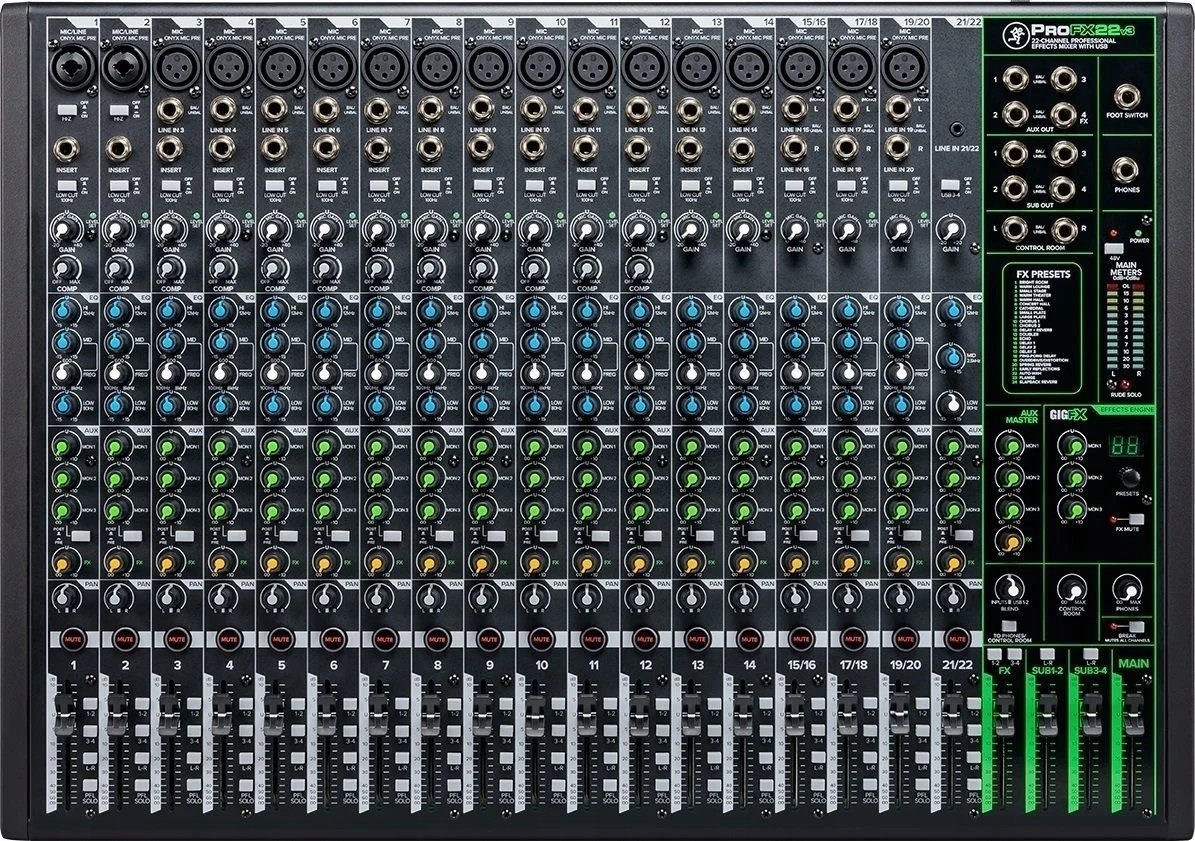 Mackie Mackie ProFX22v3 - Analogowy z
