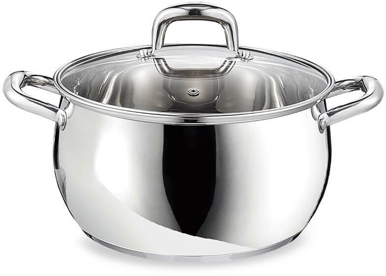 Maestro z pokrywkąindukcję gaz 16cm 2L