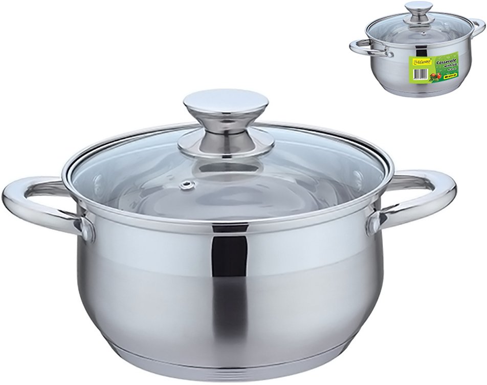 Maestro z pokrywkąindukcję gaz 24cm 6