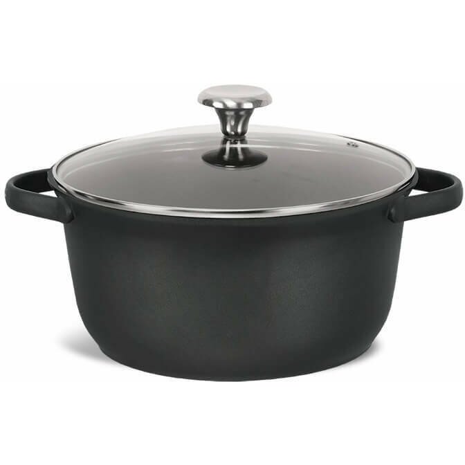 Maestro z pokrywką indukcja gaz 24cm