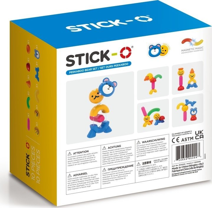 Magformers STICK-O NIEDŹWIEDZIEM 10 EL. |