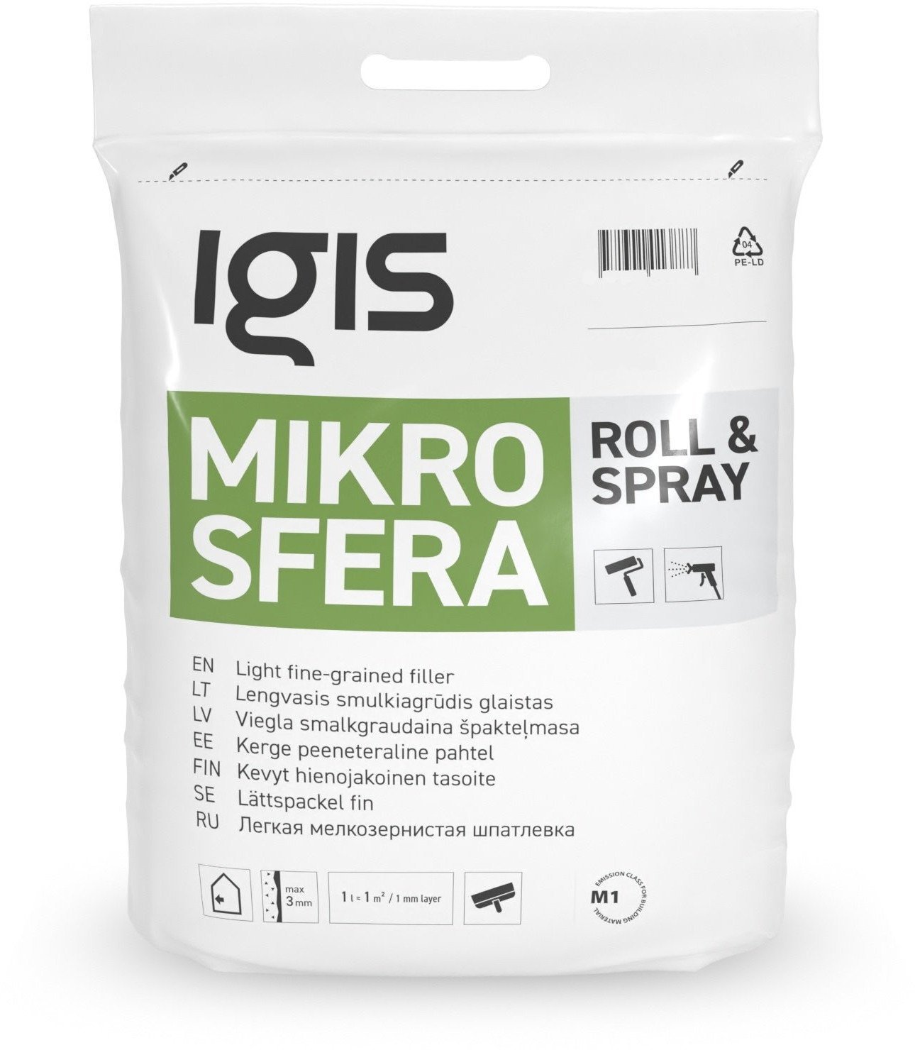 Magic Vac FILLER MIKROSFERA ROLL&SPRAY BAG