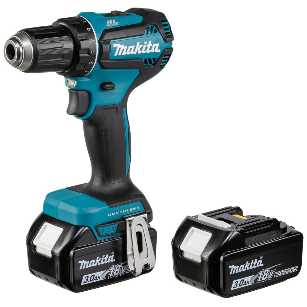 - Makita DDF485RFJ 18 V 2