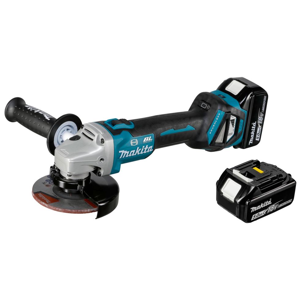 Makita DGA513RTJ Cordless Angle Grinder |