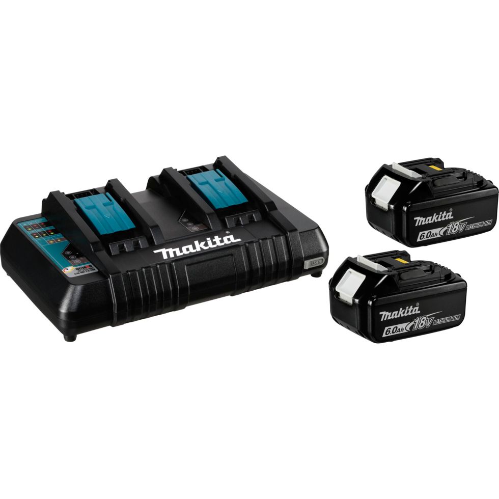 Makita Makita 18V (Bl1860Bx2+Dc18Rd) | 198077-8
